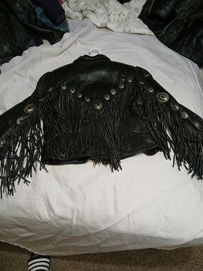 VTG Gypsy Leather Women's Leather Jacket Size 14